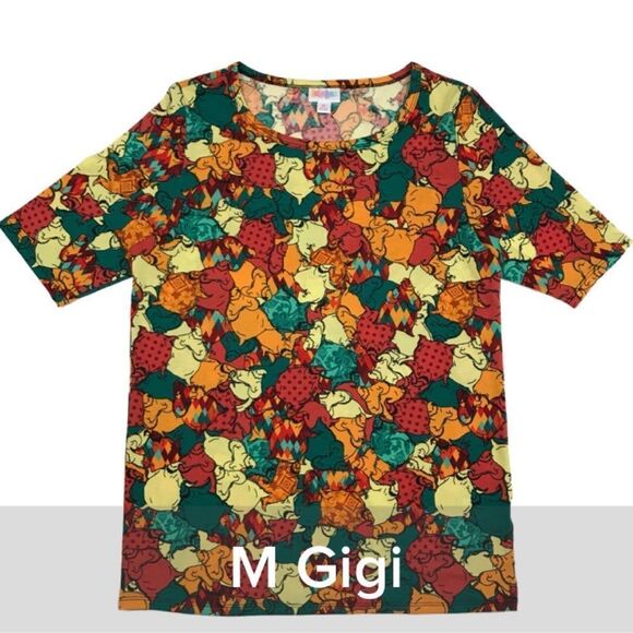 LuLaRoe Tops - LuLaRoe Disney Gigi Top Oogie Boogie Print NBC - Size Medium